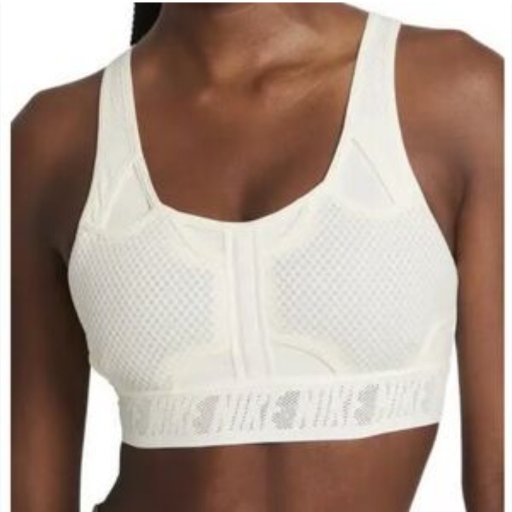 Nike Dri-FIT‎ ADV Sports Bra, Women's Size Small, Cream Colored, Like New